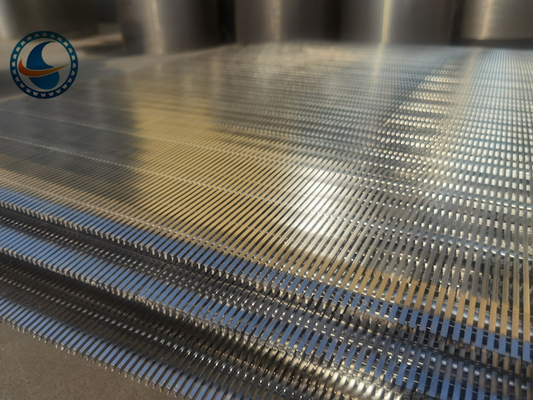 Ss Aisi 304 0.5mm Slot Wedge Wire Sheets 2063mm Length