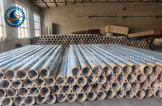 Fully Welded Continuous Slot Screen , High Temperature Resistant Water Well Screen