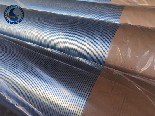 Fully Welded Continuous Slot Screen , High Temperature Resistant Water Well Screen