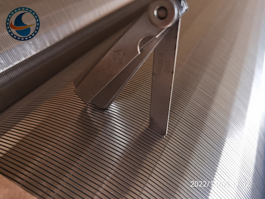 Fully Welded Continuous Slot Screen , High Temperature Resistant Water Well Screen