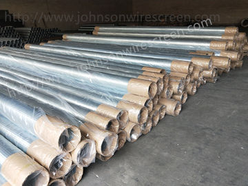 Triangular Shaped Wire Wrapped Screen ,Water Well Screen Pipe Export To Africa