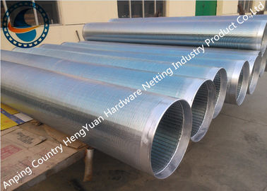 Self Supported Water Wire Screen , Large Diameter Johnson Screen Filter