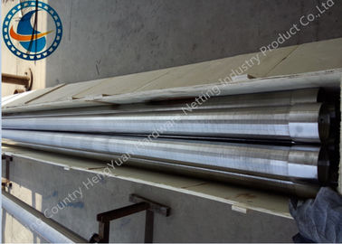 Point Welding Johnson Screen Pipe Galvanized Low Carbon Steel / Stainless Steel Made