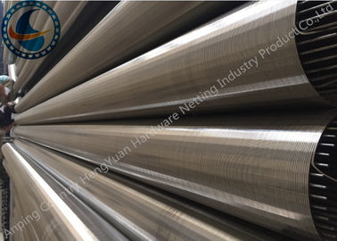 Point Welding Johnson Screen Pipe Galvanized Low Carbon Steel / Stainless Steel Made