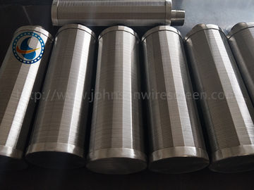 Stainless Steel 304 OD 76mm Wedge Wire Screen With M32 Male Thread