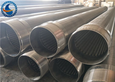 T Wire Stainless Steel Johnson Well Screen For Sea Water Intake System
