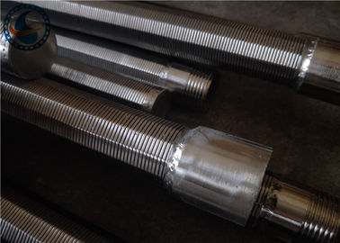 Stainless Steel 304 OD 76mm Wedge Wire Screen With M32 Male Thread