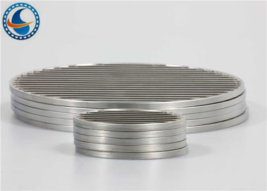 High Mechanical Strength Wedge Wire Sheets For Wheat Tooth / Beer Equipment
