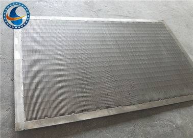 Rust Proof Wedge Wire Mesh 1219mm×486mm For Food / Chemical Industry
