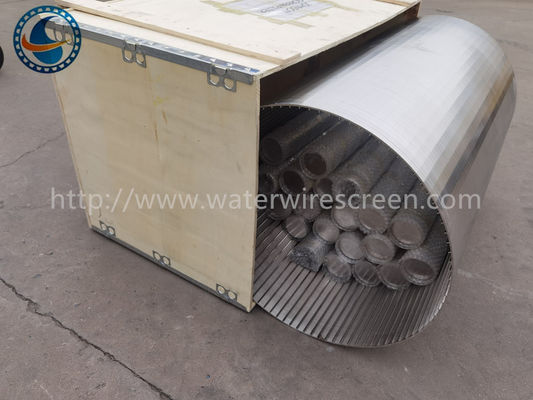 SS316L OD 76mm Johnson Continuous Slot Well Screen