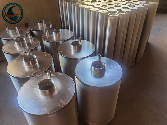 Slotted Cylindrical Wedge Wire Filter Basket Strainer 316l Stainless Steel