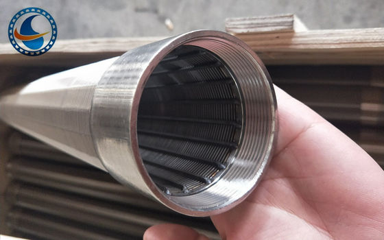 Vee Shaped Profile Johnson Screen Pipe For Diatomite Filtration