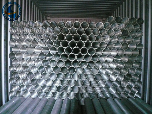 Full Welded Johnson Downhole Slotted Well Screen Filter 1.0mm Slot