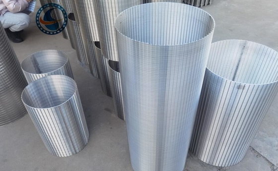 Stainless Steel Vee Dia 89mm Wedge Wire Screen Pipe