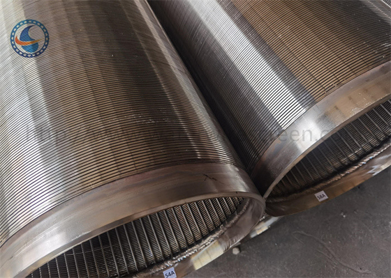 Tubo inossidabile di Johnson Type Wraps Slot Filter dello schermo di cavo dell'acqua 316l