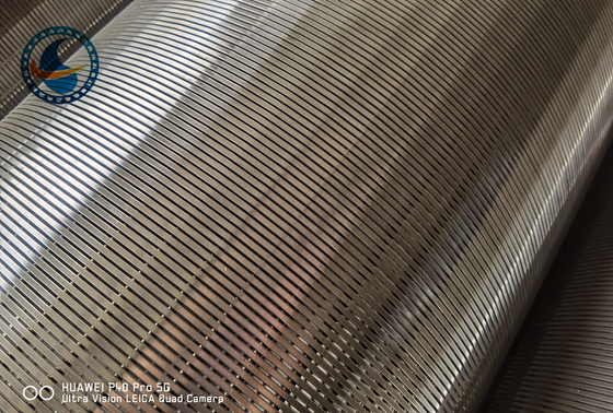 L'acciaio inossidabile 304 Vee Wire Filter Screen 406mm per pozzo d'acqua inossidabile