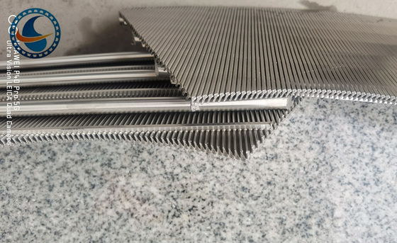 Ss304 pannelli di schermo a filo a cuneo a forma speciale per macchine di filtrazione