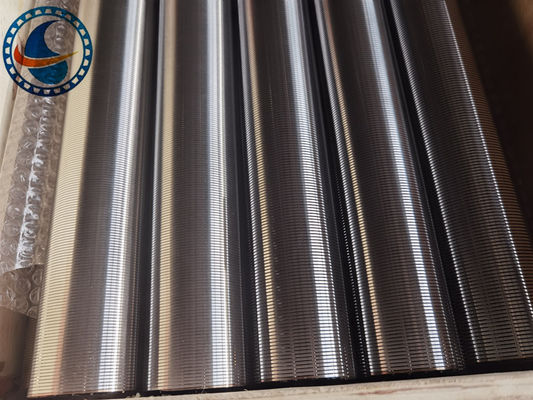 Acciaio inossidabile 304 cilindrico tela di filo a cuneo di 60 mm di diametro per industria