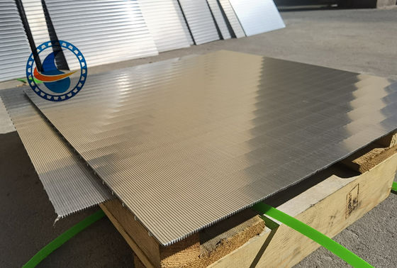 pannello di schermo in acciaio inossidabile AISI 304 con lunghezza di 620 mm