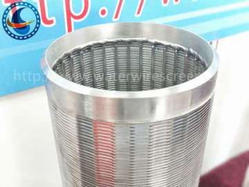 Tipo schermo di Johnson di 40 scanalature di cavo a forma di a forma di V per il filtro dal pozzo d'acqua
