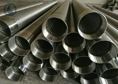 Tipo pesante tubo scanalato dello schermo, metropolitana del filtro per pozzi dell'acqua dell'acciaio inossidabile