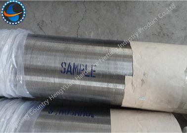 Tubo dello schermo dell'involucro del cavo infilato STC dell'acciaio inossidabile per il pozzo d'acqua ed il pozzo di petrolio