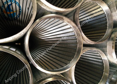 Filtro per pozzi dell'acqua di 30 scanalature, schermo di cavo saldato resistente del cuneo dell'abreazione