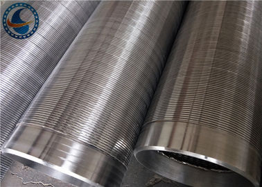 Punto che salda lo schermo continuo della scanalatura, tubo non d'ostruzione del filtro per pozzi dell'acqua