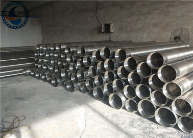 Tubo resistente all'uso dello schermo di Johnson, filtro per pozzi continuo dell'acqua di apertura della scanalatura