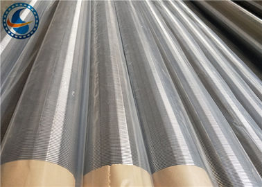 schermo di cavo non magnetico di acciaio inossidabile Vee Shaped Continuous Slot Water di 273mm