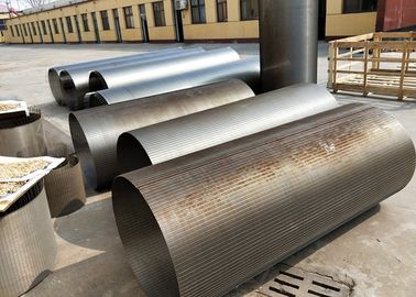 Il setaccio del cavo del cuneo degli ss 316L Johnson filtra per industria petrolifera/del prodotto chimico