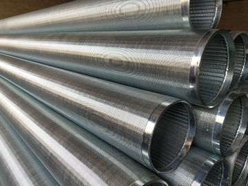 Schermo di cavo galvanizzato a basso tenore di carbonio di Johnson V di alta porosità per il pozzo superficiale