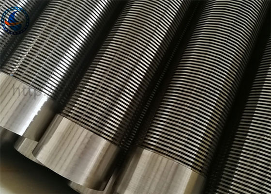 Schermo continuo della scanalatura della scanalatura 2mm di lunghezza 2.5m per il filtro dal pozzo d'acqua