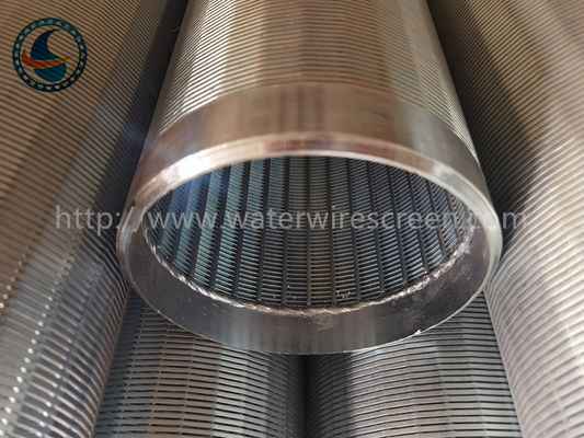 Filtro per pozzi galvanizzato a basso tenore di carbonio dell'acqua di 219mm OD per controllo della sabbia in pozzo superficiale