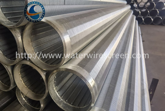 Filtro da controllo della sabbia del pozzo d'acqua 168mm Johnson Stainless Steel Well Screen 304