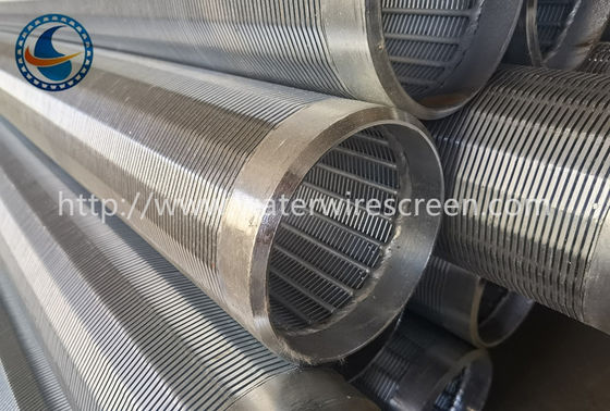 metropolitana dello schermo di 4-1/2inch Lcg Johnson Non Clogging Wire Wrapped per il pozzo superficiale