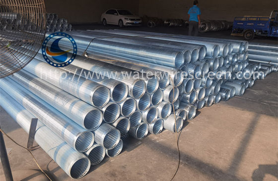 Il controllo 6-5/8» Johnson Wire Screen Tube With 30 della sabbia del pozzo d'acqua scanala
