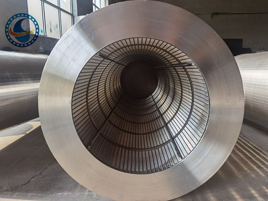 Tubo dello schermo di cavo degli ss 321 Johnson Type Continuous Slot Wedge