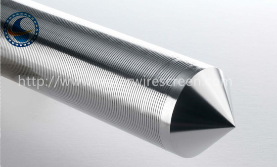 Scanalatura continua del tubo dello schermo di cavo del cuneo di Johnson Type Dia 125mm