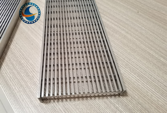 Schermo del pannello del cavo del cuneo 316l di acciaio inossidabile per il filtro dallo scolo di pavimento