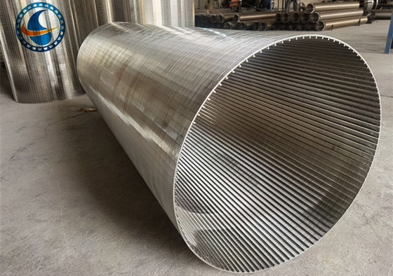 Gli ss 316l incuneano il diametro 915mm Vee Profile del canestro dello schermo di cavo