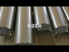 tubo dello schermo di controllo della sabbia del pozzo dell'acqua dell'acciaio inossidabile per il filtro