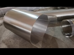 Profil inverso V Wire Screen / Wedge Wire Screen per l'industria petrolifera